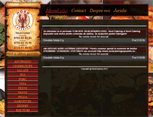 Tablet Screenshot of nordcatering.ro
